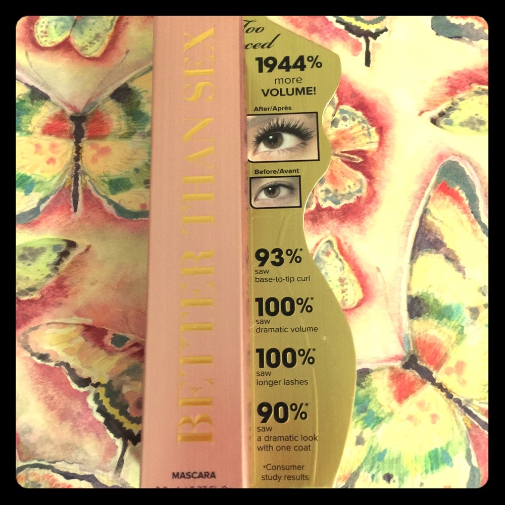 Too Faced Full Size better than sex mascara